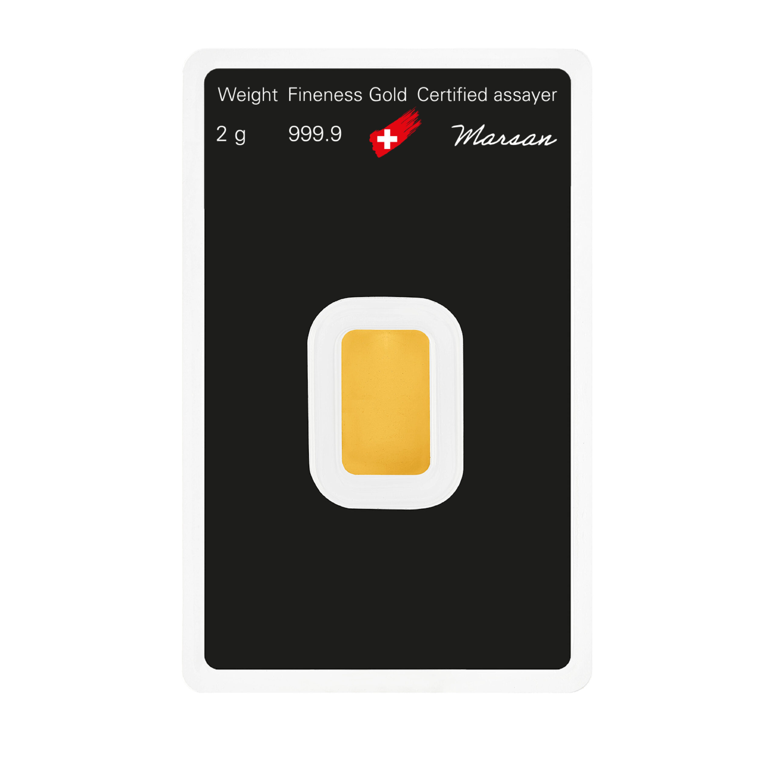 2g Au Minted Classic 999.9 Back