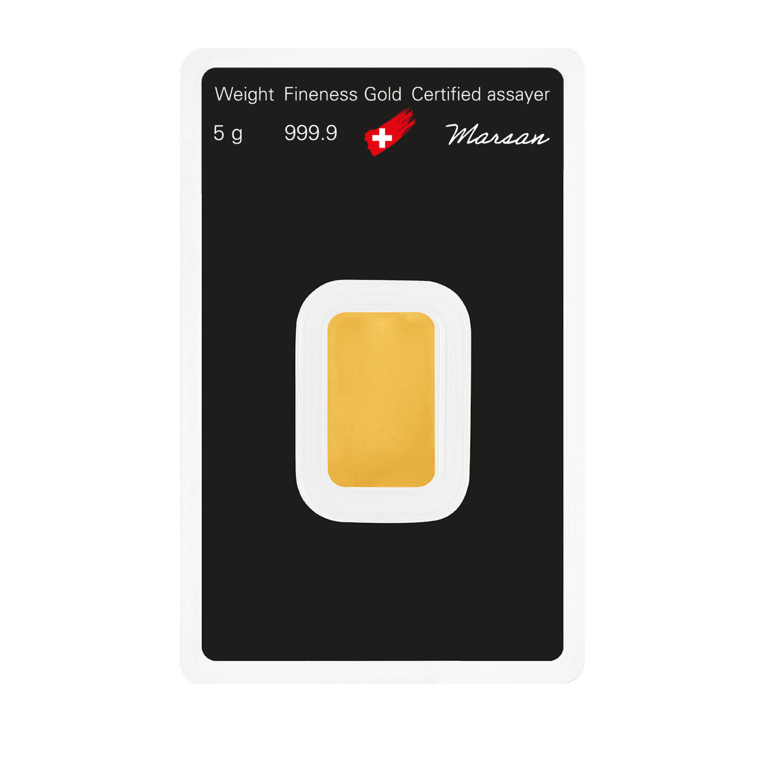 5g Au Minted Classic 999.9 Back