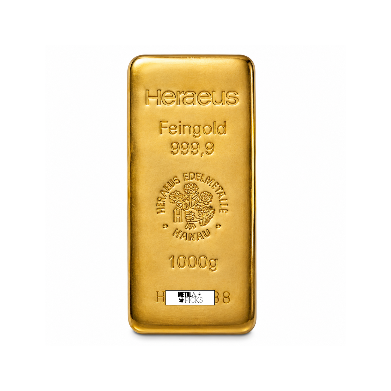 Heraeus 1kg gold